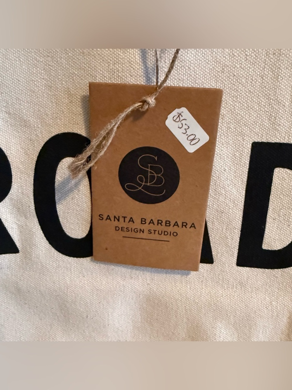 Santa Barbara Design Studio Hold Everything Canvas Road Trip Tote - Picture 2 of 9